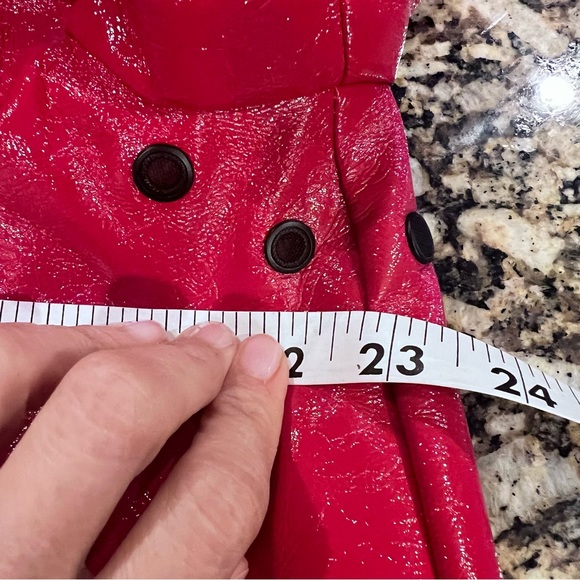 Avec Les Filles Faux Leather long Jacket Size L - Picture 9 of 9